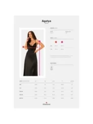 Agatya Kleid Schwarz von Obsessive