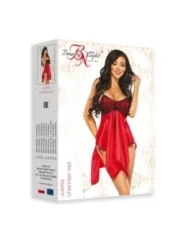 Julieta Chemise & Tanga Rot von Beauty Night Fashion