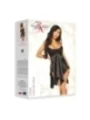 Julieta Chemise & Tanga Schwarz von Beauty Night Fashion