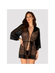 Allunes Negligee Schwarz-Leo von Obsessive