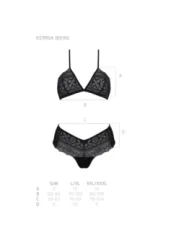 Eco Kerria Bikini Schwarz von Passion Eco Collection