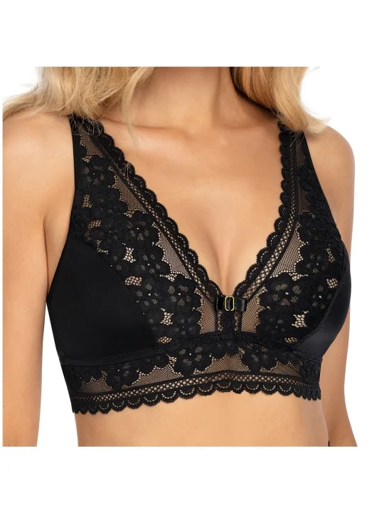 Gizela Soft Bralette schwarz von Róza