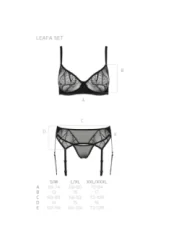 Eco Leafa 3er Set Schwarz von Passion Eco Collection