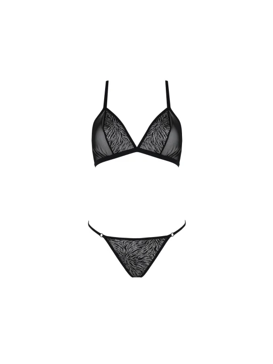 Eco Selaginella Bikini Schwarz von Passion Eco Collection