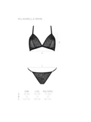 Eco Selaginella Bikini Schwarz von Passion Eco Collection