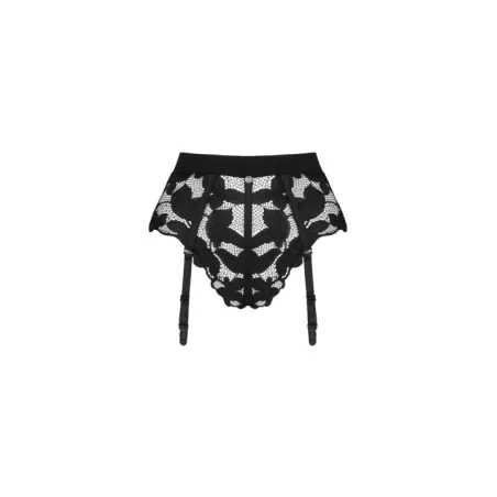 Editya Garter Höschen schwarz von Obsessive