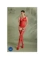 Eco Bodystocking Bs001 Rot von Passion Eco Collection