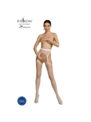 Eco Straps-Strumpfhose S008 Weiß von Passion Eco Collection