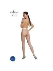 Eco Strumpfhose Ouvert S007 Weiß von Passion Eco Collection