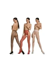 Eco Strumpfhose Ouvert S007 Weiß von Passion Eco Collection