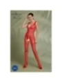 Eco Bodystocking Bs012 Rot von Passion Eco Collection