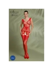 Eco Bodystocking Bs014 Rot von Passion Eco Collection