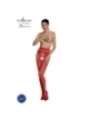 Eco Strumpfhose Ouvert S002 Rot von Passion Eco Collection