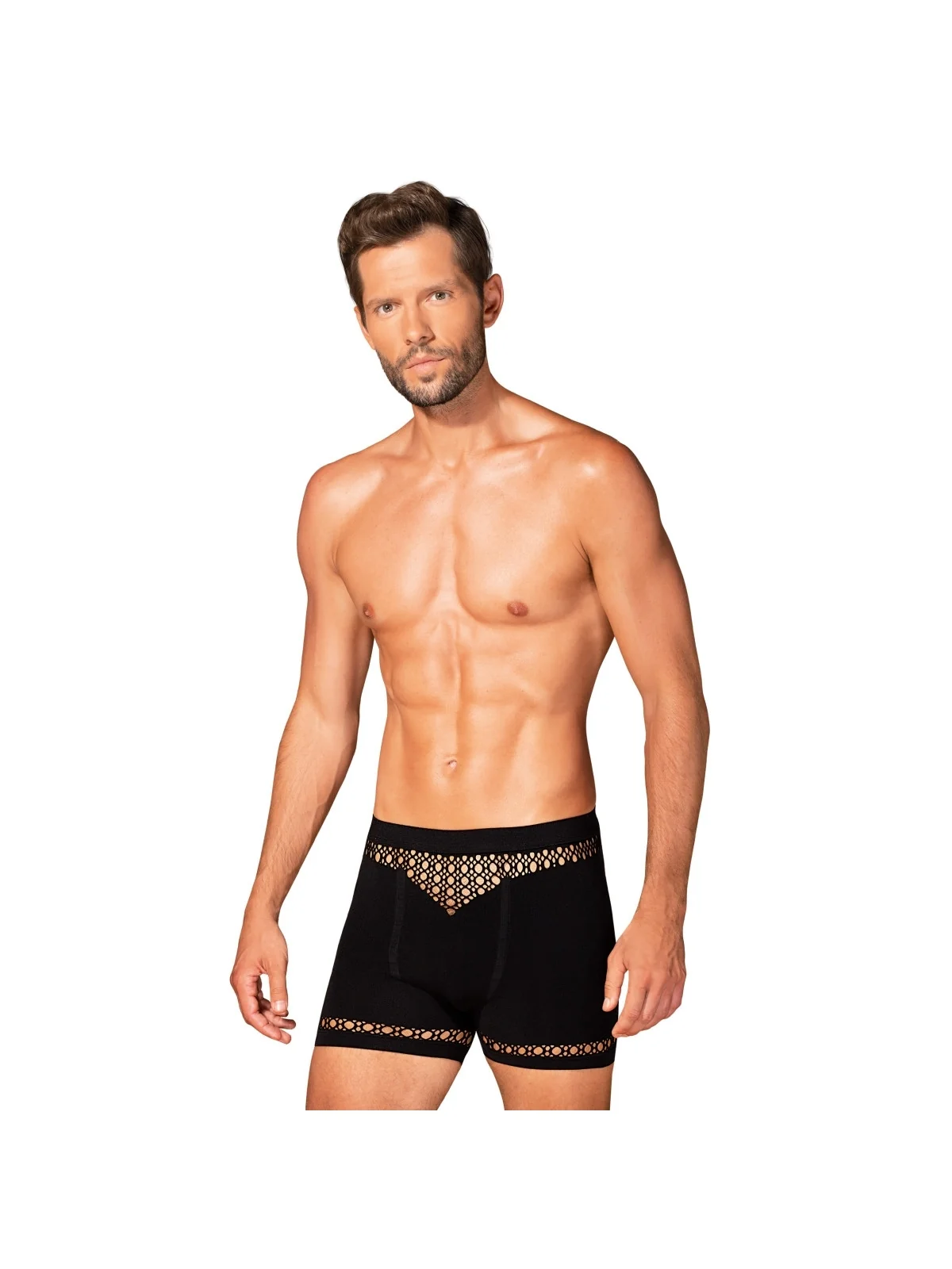 Boxershorts Schwarz M102 von Obsessive