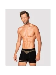 Boxershorts Schwarz M102 von Obsessive