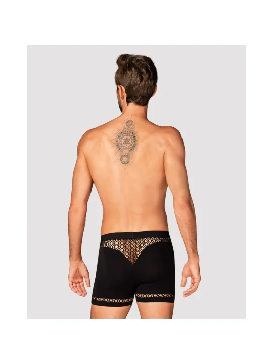 Boxershorts Schwarz M102 von Obsessive