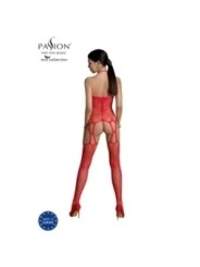 Eco Bodystocking Bs002 Rot von Passion Eco Collection