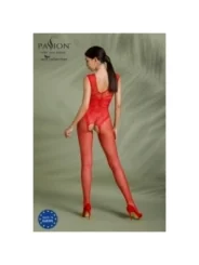 Eco Bodystocking Bs003 Rot von Passion Eco Collection