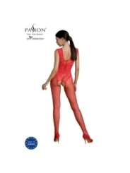 Eco Bodystocking Bs003 Rot von Passion Eco Collection