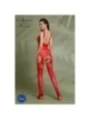 Eco Bodystocking Bs005 rot von Passion Eco Collection