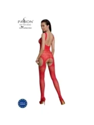 Eco Bodystocking Bs005 rot von Passion Eco Collection