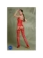 Eco Bodystocking Bs006 Rot von Passion Eco Collection