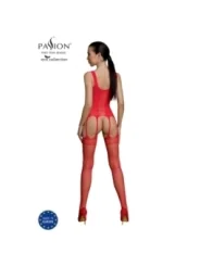 Eco Bodystocking Bs007 Rot von Passion Eco Collection