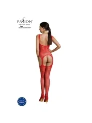 Eco Bodystocking Bs008 Rot von Passion Eco Collection