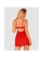 Amor Cherris Chemise & Tanga Rot von Obsessive