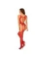 Bodystocking N122 Rot von Obsessive