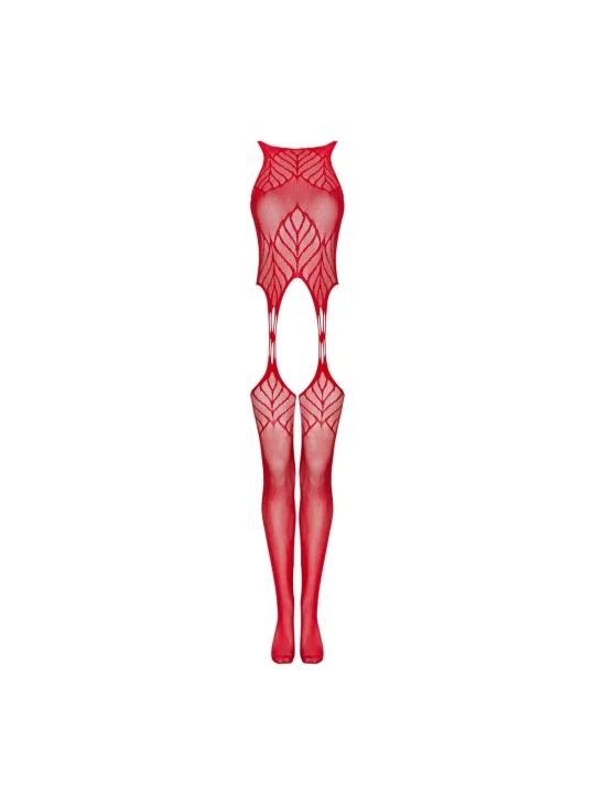 Bodystocking N122 Rot von Obsessive