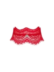 Bergamore Halsband Rot von Obsessive