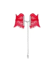 Bergamore Halsband Rot von Obsessive