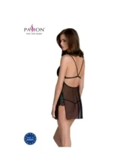 Deliena Chemise Schwarz von Passion-Exklusiv