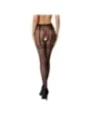 Strumpfhose offen (ouvert Strumpfhose) schwarz S012 von Passion-Exklusiv