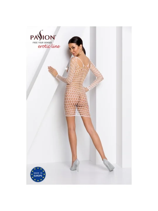 Kleid Weiß Bs093 von Passion-Exklusiv