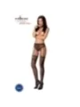 Strumpfhose offen (ouvert Strumpfhose) schwarz S016 von Passion-Exklusiv