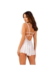 Heavenlly Babydoll & Tanga Weiß von Obsessive