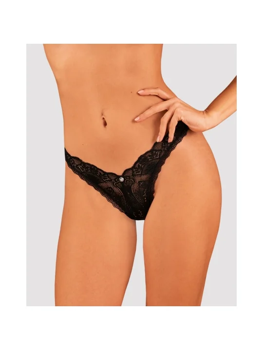 Donna Dream Tanga Schwarz von Obsessive