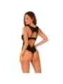 Donna Dream Im Schritt Offener Body Schwarz von Obsessive