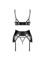 Leonela 3-Tlg. Set Schwarz von Beauty Night Fashion