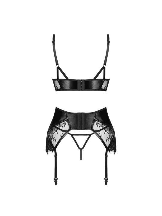 Leonela 3-Tlg. Set Schwarz von Beauty Night Fashion