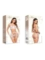 Peony 3-tlg. Dessous Set weiss von Beauty Night