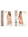 Rose 3-tlg. Dessous-Set von Beauty Night Fashion weiß