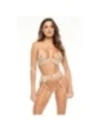 Rose 3-tlg. Dessous Set von Beauty Night Fashion nude