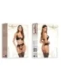 Rose 3-tlg. Dessous Set schwarz von Beauty Night