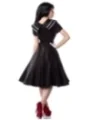 Rockabilly-Kleid schwarz/weiß