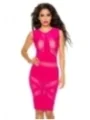 Partykleid neonpink