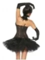 Black Swan / White Swan Corsage schwarz