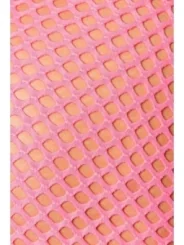 Netz-Caprihose neonpink